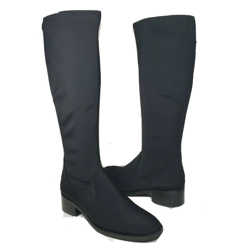 Donald Pliner  boots Knee High Riding Zela Black